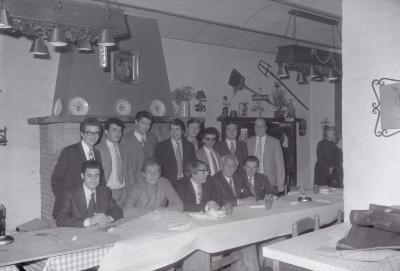 Klasvergadering in Uilenspiegel, Moorslede november 1972
