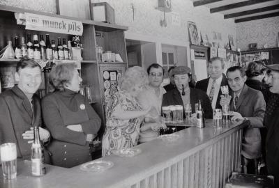 Grote prijs W. Ghekiere, café De Vierweg, Moorslede juli 1972