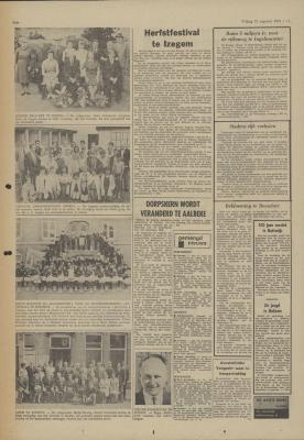 Krantenartikels, 23 augustus 1968