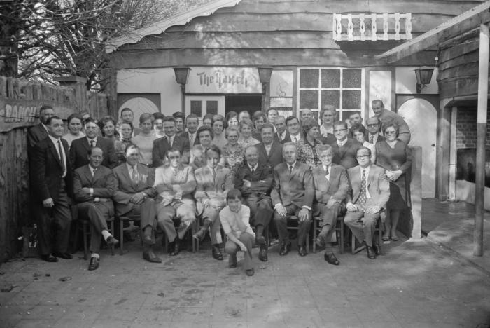 Groepsfoto Civiele bescherming, Moorslede oktober 1971