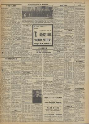 Krantenartikels, 10 maart 1967