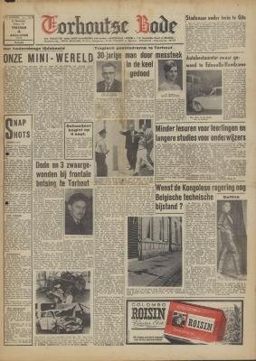 Torhoutse Bode, 4 augustus 1967