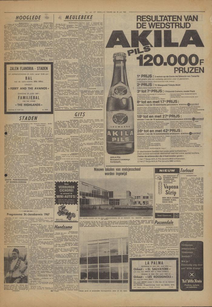 Het Wekelijks Nieuws, 23 juni 1967