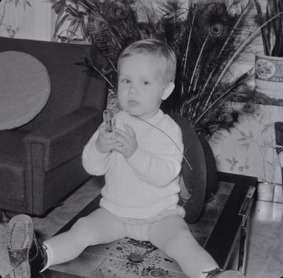 2-jarige Edward Verhaeghe, Moorslede 1970