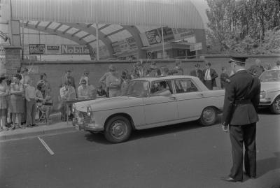 Rally georganiseerd door volleybalclub Doskom, Moorslede 1971