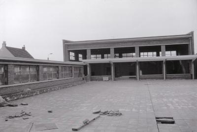 Bouw school Westrozebeke, 1971