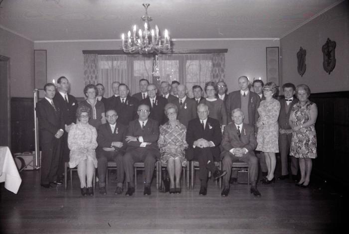 Feest bij NAVEMETAL, 1970