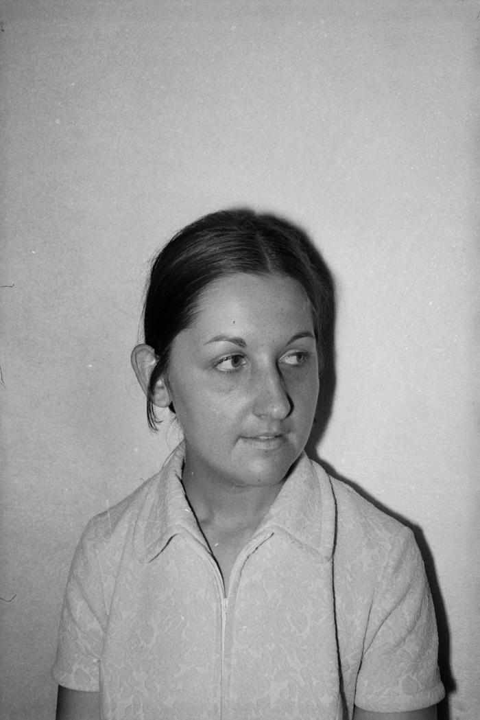 Pasfoto Rika Vandenbroucke, Moorslede 1970