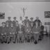 Huldiging kampioen tafelvoetbal café 't Postje, Moorslede 1969