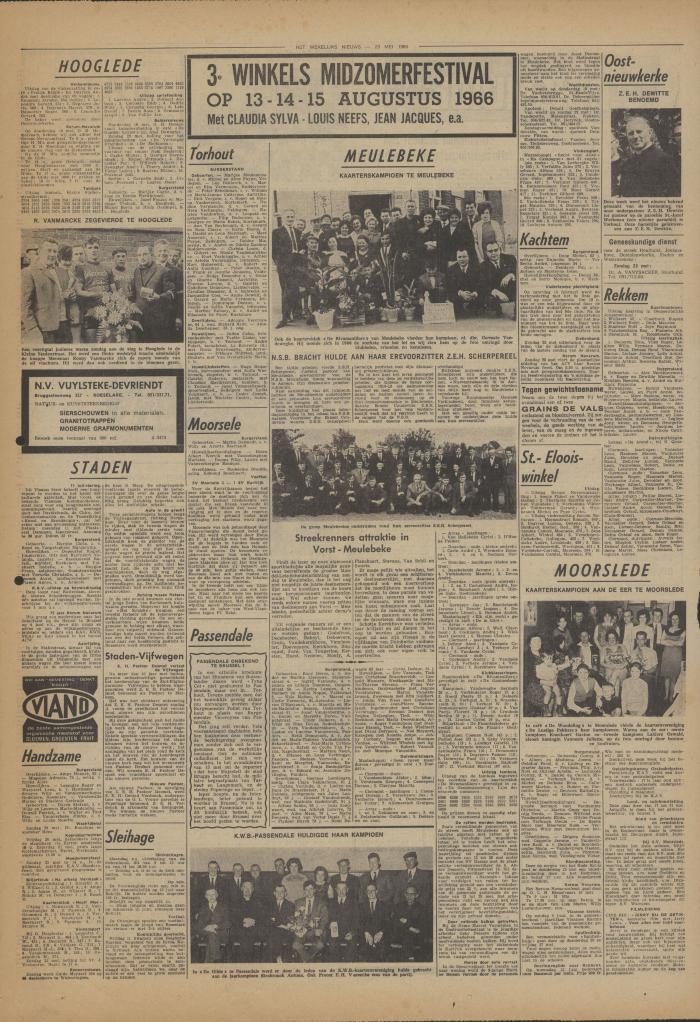 Het Wekelijks Nieuws, 20 mei 1966