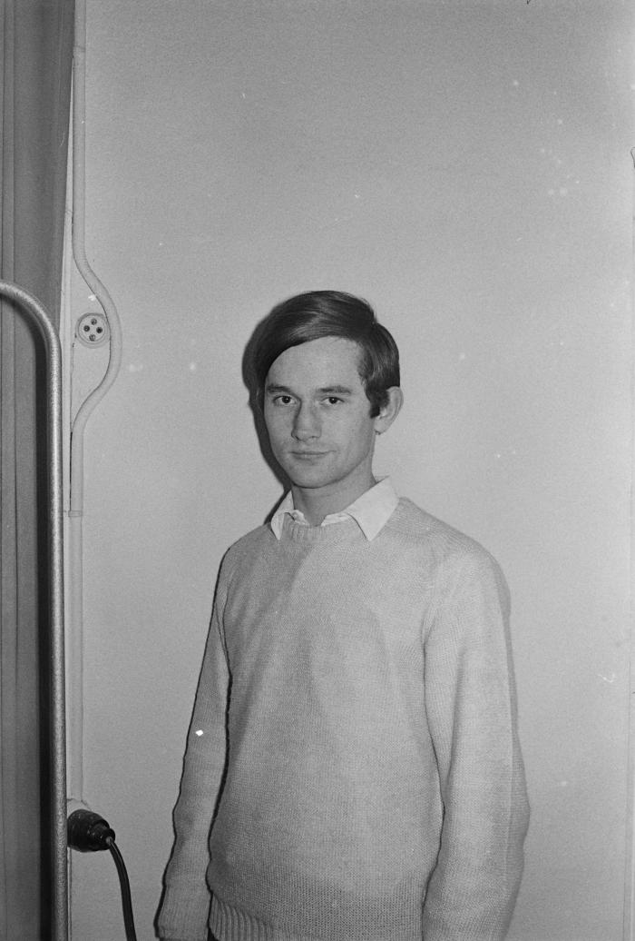 Pasfoto Bernard Hinnekint, Moorslede 1969 