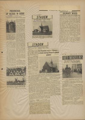 Krantenartikel, 4 maart 1960
Krantenartikel, 20 november 1959
Torhoutse Bode, 18 maart 1960
Het Wekelijks Nieuws, 18 maart 1960
Krantenartikel, 18 maart 1960