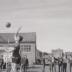 Volleybal Doskom speelt wedstrijd, 1969