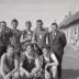 Volleybal Doskom speelt wedstrijd, 1969