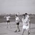 Volleybal Doskom speelt wedstrijd, 1969