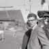 Volleybal Doskom speelt wedstrijd, 1969