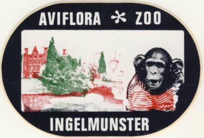 Sticker Aviflora zoo, Ingelmuster