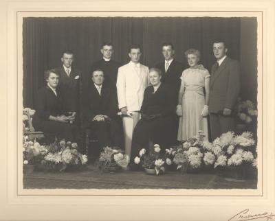 Familiefoto uit het album van Christelle Dejonckheere