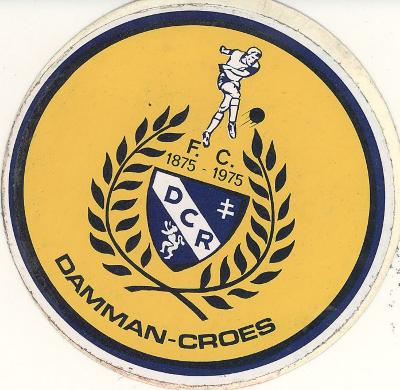 Sticker van de voetbalclub Damman Croes