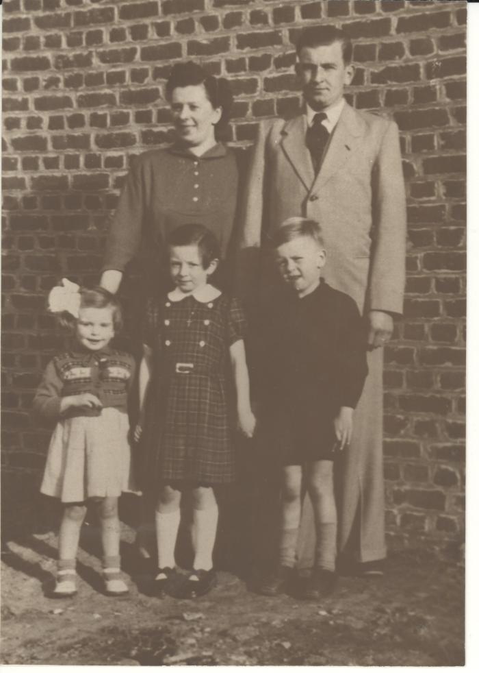 Familiefoto Edgard Vandenbroucke