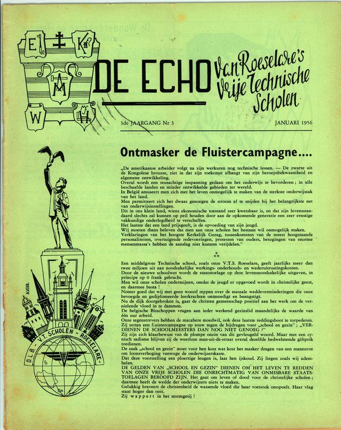 De Echo, Roeselare, 1956