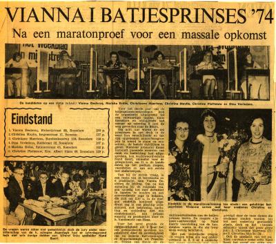 Vianna I Batjesprinses 1974
