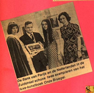 Prijs Bank van Parijs en de Nederlanden voor batjesprinses 1974
