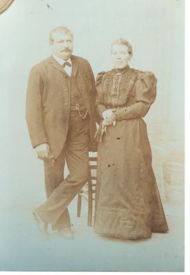 Florimond Claerhout en Othilia Allegaert, 1890