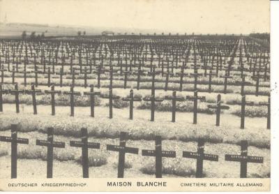 Postkaart Duits kerkhof (2)