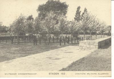 Postkaart Duits kerkhof (5)