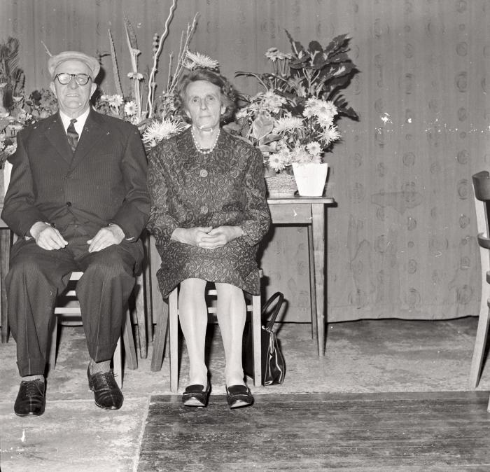 Gouden bruiloft Jozef Belaen - Celina Vanacker, Moorslede oktober 1971