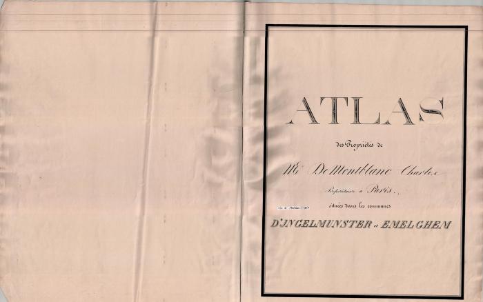 Atlas de Montblanc, Ingelmunster, omstreeks 1845