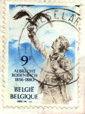 Postzegel Albrecht Rodenbach