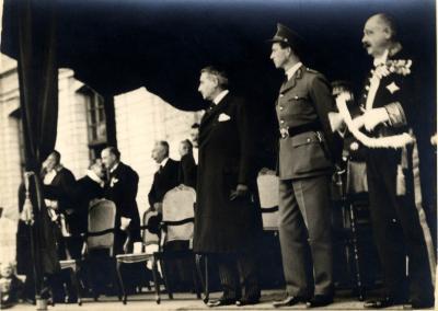 Bezoek koning Leopold III aan Roeselare, 1937