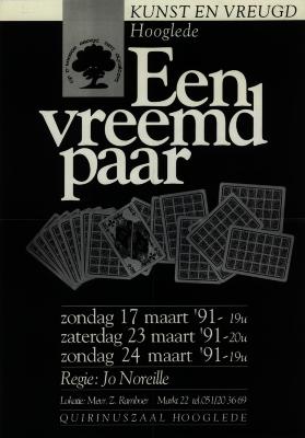Toneelaffiches 1991