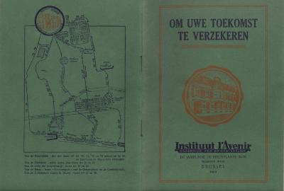 Informatiebrochure Instituut l'avenir, 1923