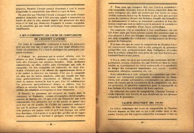 Informatiebrochure Instituut l'avenir, 1924 (deel 2) 