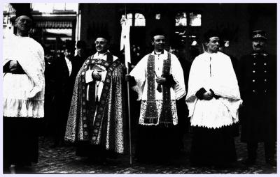 Inhuldiging deken Desaeger, 1912