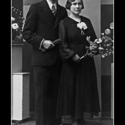 Huwelijk Alfons Carpels - Julma Baekeland, Ingelmunster, 1937