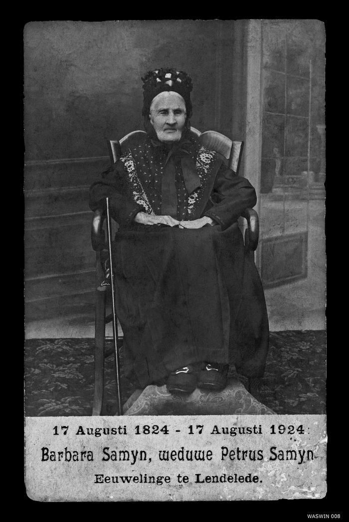 SAMYN Barbara, Lendelede, +/- 1924

