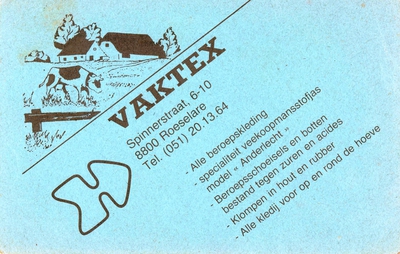 Promotie Vaktex, Roeselare