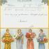 Huwelijkstelegrammen voor de familie Hoornaert-Rommel