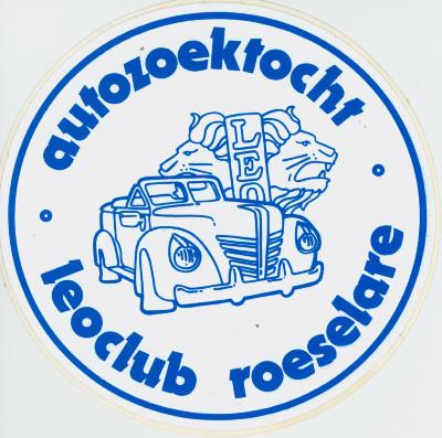 Sticker Leoclub, Roeselare