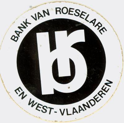 Sticker Bank van Roeselare en West-Vlaanderen, Roeselare