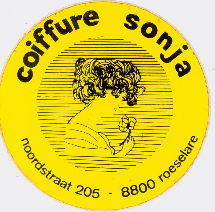 Sticker Coiffure Sonja, Roeselare