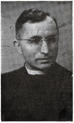 Bidprentje  ter herinnering aan de aanstelling van pastoor P. Vercruysse, Roeselare, 1955