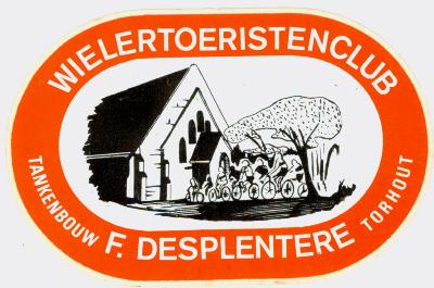 Sticker Wielertoeristenclub, Torhout.