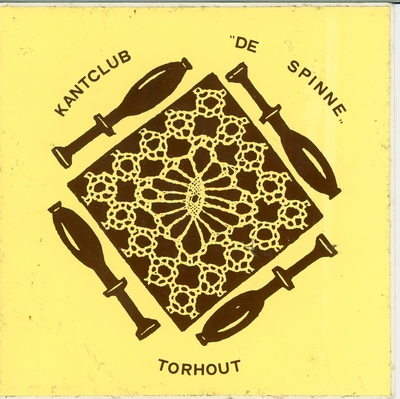 Sticker kantclub "De Spinne", Torhout.