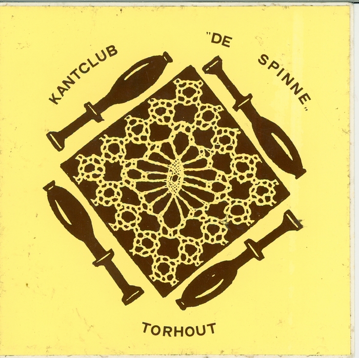 Sticker kantclub "De Spinne", Torhout.