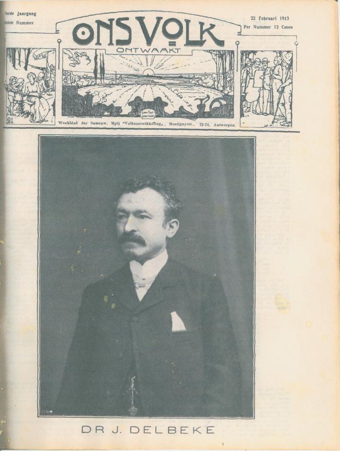 Weekblad Ons Volk = ontwaakt, Antwerpen 1913